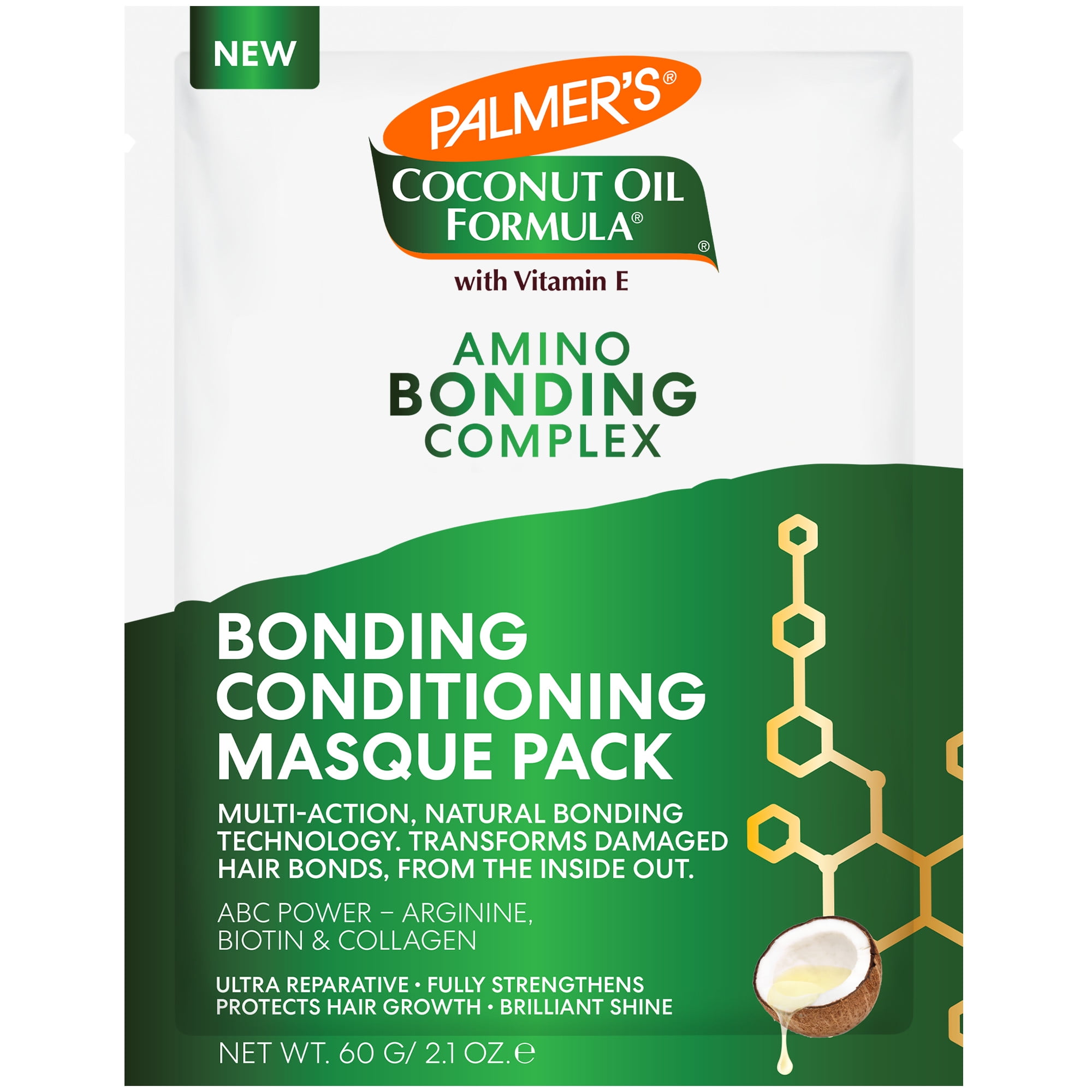 (2 pack) Palmer's Coconut Oil Formula​ Bonding Pack​, 2.1 fl. oz.