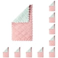 thumbnail image 2 of Advancent Paño de limpieza superabsorbente para cocina, paño de limpieza de microfibra antigrasa, eficiente, para lavar platos, limpieza para Cocina rosa verde 10piezas Advancent CBP258870, 2 of 4