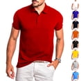 thumbnail image 4 of Zoeecloth Summer Shirts for Men Slim Fit Tees Short Sleeve Plus-Size Golf Shirts Men Dry Fit Shirts Casual Stylish Clothes S-4XL, 4 of 8