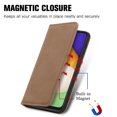 thumbnail image 4 of Nalacover for Samsung Galaxy A34 5G Wallet Case, Card Slots Holder Magnetic Closure Flip Folio Cover with Kickstand Bracket Luxury PU Leather Soft TPU Shockproof Case for Galaxy A34 5G, Brown, 4 of 5