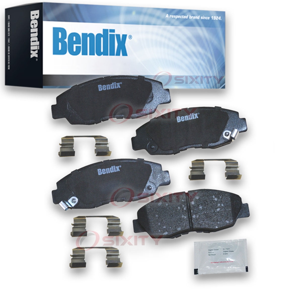 Bendix Brakes Disc Brake Pad Set Fits select: 1997-1998 ACURA 3.0CL, 1999 ACURA 2.3CL