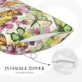 thumbnail image 5 of Balery Butterflies2 Bedding Queen Pillow Cases - Envelope Closure - Soft Brushed Microfiber Fabric - Shrinkage and Fade Resistant Pillow Cases-14"x20", 5 of 9