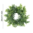 thumbnail image 3 of Bzdzmqm under $5 Christmas Candle Rings, Christmas Candle Ring Wreath, Simulated Flower Candle Holder, Dining Table Centerpiece Decor, Wedding Party Decoration, Festive Candle Arrangement, Holiday, 3 of 6