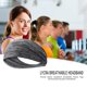 thumbnail image 3 of ropa de deporte Diadema Deportes Hombres Mujeres Correr Secado rápido Banda elástica para el cabello Blanco JShteea El nuevo, 3 of 9