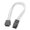 White, variant on Zecic CPU 8Pin to 8 Pin (4+4) Power Module Cable Efficient Power Supply CPU 8Pin Connector 18AWG Soft Woven Line Durable