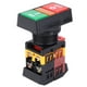 thumbnail image 5 of Interruptor De Botón Presione, PPBB-30N Botón Doble Pulsador Botón Interruptor De Apagado Con Luz LED De LED ON OFF Botón Momentáneo 380VAC, 5 of 7