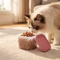 thumbnail image 4 of Silicone Pet Food Storage Container Leakproof Lid Microwave Freezer Safe for Wet Dry Dog Cat Food Treats Travel Meal Prep, 4 of 7