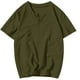 thumbnail image 2 of pstuiky camisetas de hombre, Camisa de manga corta con cuello para hombre, estilo casual, con cuello y media cremallera, con sensación de hielo y perla camisas casuales para hombre m, 2 of 8