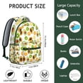 thumbnail image 6 of Avocado Backpack – Stylish & Lightweight for Books, Laptop, Essentials, Trendy Design, Durable Material, Ideal Gift for Her or Him, 6 of 6