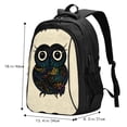thumbnail image 5 of Daiia Owl with Mandala Pattern USB Charging Backpack for Men and Women, Anti-Theft Backpack,Travel Backpack,School Backpack,College Backpack,Laptop Backpack, 5 of 7