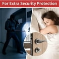 thumbnail image 4 of Door Latch Guard Plate, Easy to Install Stainless Steel L Shaped Shield Protector Cover for Door Knob and Deadbolt, Comprehensive Coverage for Wooden or Metal Doors, 4 of 7