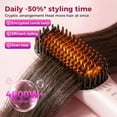thumbnail image 4 of 2026 Upgraded Umoya Go Brush Pro For Short Hair,Cordless Straightening Brush With 30S Fast Heat, Ionic & Ceramic Care, 2500Mah Usb-C Rechargeable,Numoya For Short Hair, 4 of 8