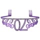 thumbnail image 1 of Purple Number Crown for Decoration Elegant Hair Accessories Made of Alloy with Chic Design and Craftsmanship (70), 1 of 4