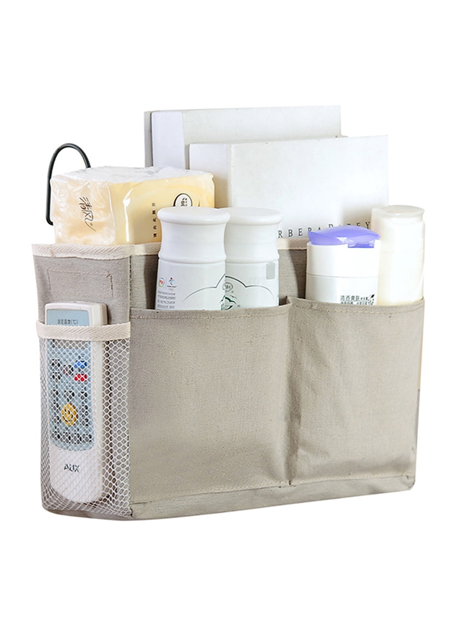 Wodstyle Bed Organizer Bedside Pockets Gadget Storage Holder Hanging