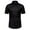 T-Shirts for Men Black, variant on Dress Shirts for Men Button-Down Collared Short Sleeve Slim-Fit Tshirts Shirts Mens Trendy Going Out Office Work Tees Tops
