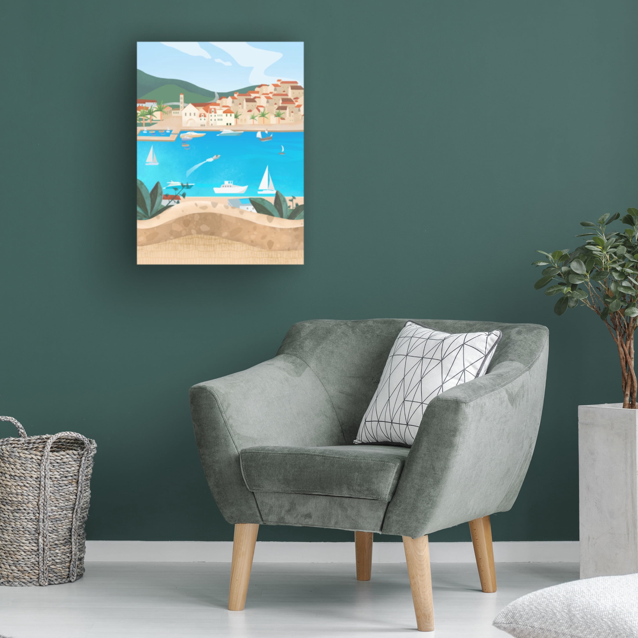 Trademark Fine Art Petra Lizde  Hvar Canvas Wall Art