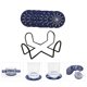 thumbnail image 3 of 1 juego de alfombrillas prácticas para tazas, alfombrillas de silicona con aislamiento térmico para tazas con soporte de almacena HOMEMAXS 11712889-MX, 3 of 6