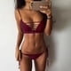 thumbnail image 2 of Cómodo conjunto de bikini para mujer Traje de baño Push-Up Sujetador con relleno Traje de baño Ropa de playa OAVQHLG3B Store lin121212, 2 of 4