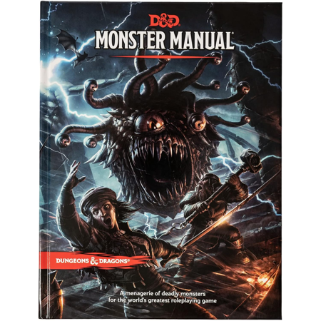 D&D Monster Manual Dungeons & Dragons D&D Core Rulebooks for 5th edition DND