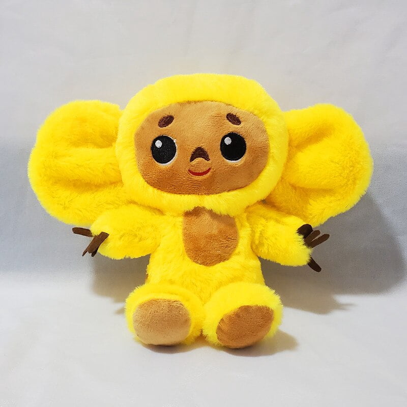 Peluche Cheburashka – Singe De 35 Cm – Doux, Coton PP – Cadeau Anniversaire, Décoration – Personnage Culte