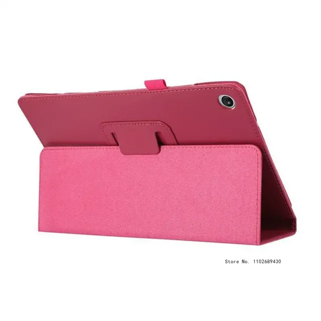 Étui Rabattable pour Lenovo Tab P11 Plus TB-J606F/J616X/J607F Couverture de Tablette P11 Pro 11.5 J706F/J716 11.2"Gen2 2022 Support en Cuir Pu ROSE Rouge P11 Pro 11.2 TB138FU