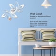 thumbnail image 4 of Pegatinas de reloj de pared, reloj de pared con espejo artesanal, decoración moderna para el hogar, sala de estar, pegatina de fondo (plateado) brillar Electrónica, 4 of 5