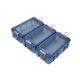 thumbnail image 4 of Caja de accesorios de pesca con 3 anzuelos para calamar y moscas azul, 4 of 9