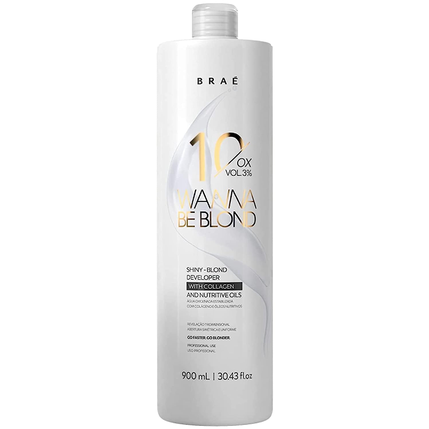 Wanna Be Blond ShinyBlond Developer Ox 10 Vol.3 30.43 fl. oz / 900 ml