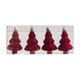thumbnail image 2 of Juego de adornos navideños de bolas de extraterrestre para árbol | Bolas decorativas colgantes de poliéster rojo y verde con cordón | Adornos navideños ligeros y duraderos para coronas, fiestas y, 2 of 6