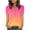 Hot Pink, variant on Zpanxa SunnyDays Women's Floral Print Loose Fit V-Neck Short Sleeve Blouse Button Down for Vacation