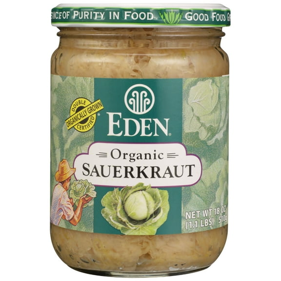 (Pack of 12) Eden Foods Organic Sauerkraut 18 Oz