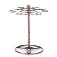 thumbnail image 2 of Yeacher Wine Glass Rack Red Wine Glass Drying Rack Glass Rack 6 Wine Glass Stemware Storage Display Rack Stand Free-standing Wine Glass Holder, 2 of 7