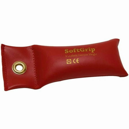 Fabrication B2192680 CanDo SoftGrip Hand Weight - Red - 1.5 lbs