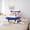 White R, variant on Erosebridal Kid Cute Ribbon Twin Bedding Sets 7-Piece, Initial S Letter Bedding Comforter Set, Pink Reversible