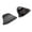 Black, variant on Black mirror delete blanking block off plates fits YZF-R1 YZF-R1M 2020-2024