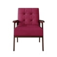 thumbnail image 3 of Castle Place Shabby Chic Accent Chair, Pink, 3 of 10