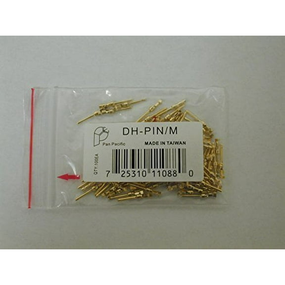 Pan Pacific DH-PIN/M Male D-Sub CRIMP CONTACT (100 Per BAG) - DH-PIN/M