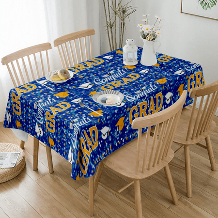 

Nurse Appreciation Week Tablecloths Thank You Nurse Table Cover for Nurses Day RN Graduation Party Decorations(#03 M-54x72 )