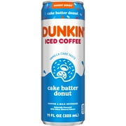 Dunkin' Cake Batter Donut Iced Coffee 11 fl oz
