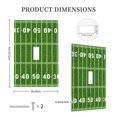 thumbnail image 3 of Fuzoiu American Football Field2 Print Single Duplex Outlet Cover Plate, Light Switch Cover, for Receptacle Light Switch, Switch Cover Decorative Wallplate-Style T, 3 of 6