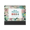 Winter Clearance Desktop Calendar 20242025 Full English Calendar