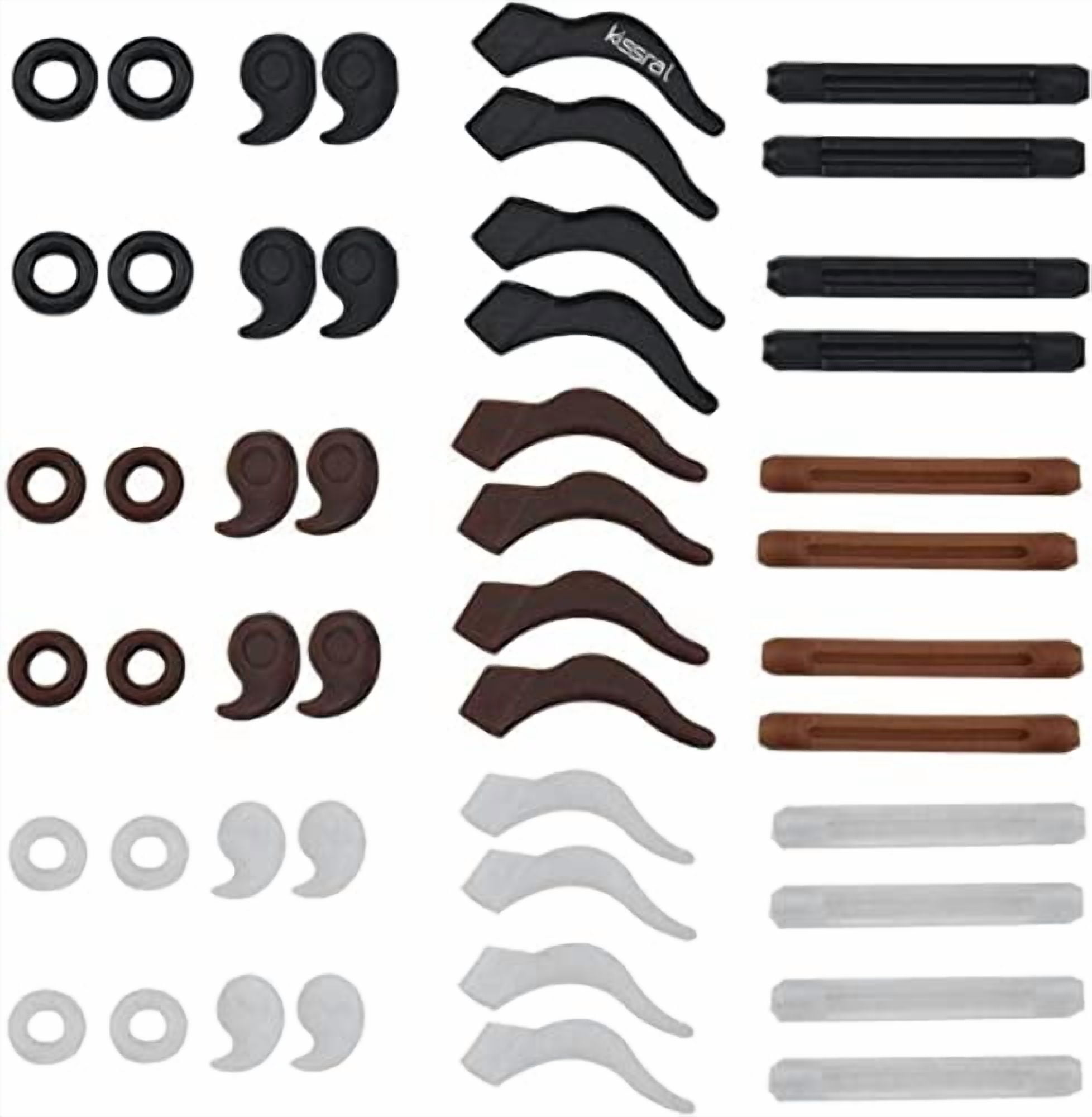 Setex Eyeglass Gecko Grip Bundle, Temple Tip Grips Martinique