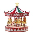 thumbnail image 4 of Mr. Christmas 14 in. Animated Vintage Carousel, 4 of 5