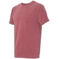 thumbnail image 3 of Comfort Colors T-Shirt à Poche Épais Teint en Pièce pour Adulte, 3TG, Brique, 3 of 4