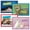 Cat, variant on Current Spring Birds Birthday Greeting Cards Value Pack - Set of 8, Single Design, Large 5 x 7 Inch Cards, Sentiments Inside, Envelopes Included