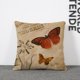 thumbnail image 2 of Ropa Cuadrada De Mariposa Tiro Almohada Caso Para Sofá BLESIY Cojín, 2 of 3