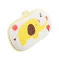 thumbnail image 3 of Baby Elephant Pattern Cotton Bath Brush Washing Scrubbing Accessory (Yellow), 3 of 3