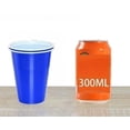 thumbnail image 2 of (16 oz, blue) Disposable plastic cup, 50 pack, 2 of 2