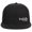 Snapback Cap-Black, variant on Fish Skeleton Hook Embroidered Adult Baseball Cap, Black Adjustable Cotton Fishing Hat, Minimalist Fisherman Outdoor Casual Dad Hat for Men Women