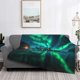 thumbnail image 2 of Fotbe Northern Lights Manta de Franela con Estampado, Manta Ultrasuave para Cama, Sofá, Auto, Hipoalergénica y Antibolitas-50"x40", 2 of 6